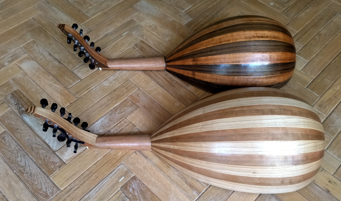 Size comparison of Barbat and Oud (Shahed model), back view.