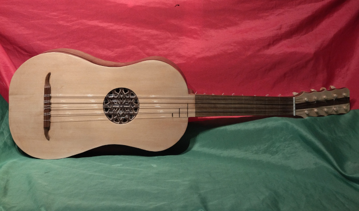 Baroque Guitar - Instrument by Jo Dusepo