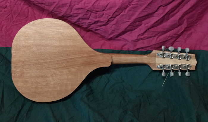 Flat-back mandolin or Bandolim - Instrument by Jo Dusepo