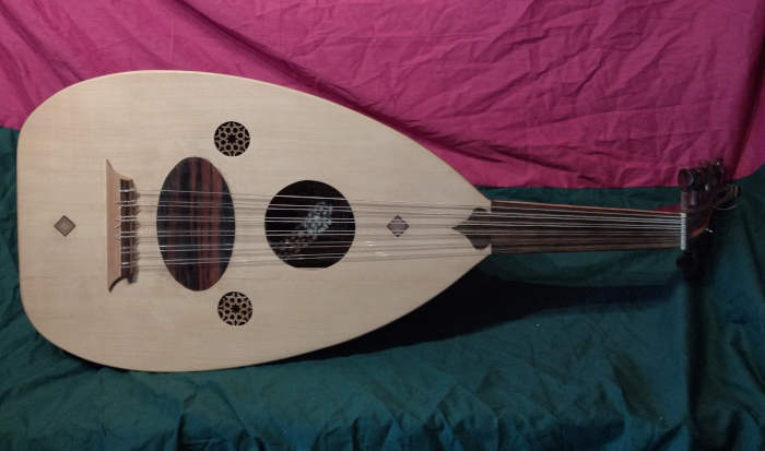 Oud ('Mokhalef' model) - Instrument by Jo Dusepo