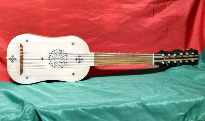 Vihuela de mano (Guitar style) - Instrument by Jo Dusepo